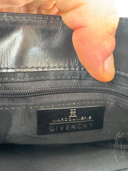 Vintage Givenchy Leather Handbag Black