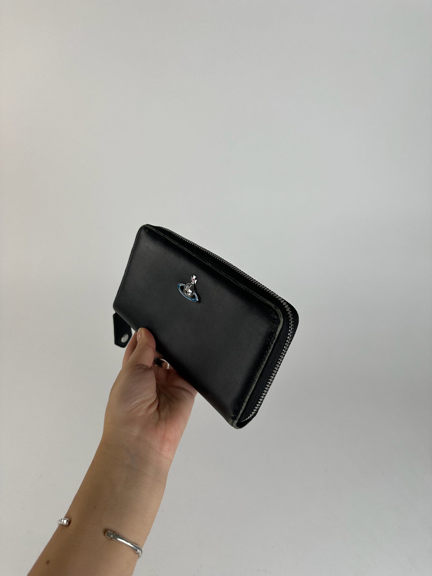 Vintage Vivienne Westwood Leather wallet Black