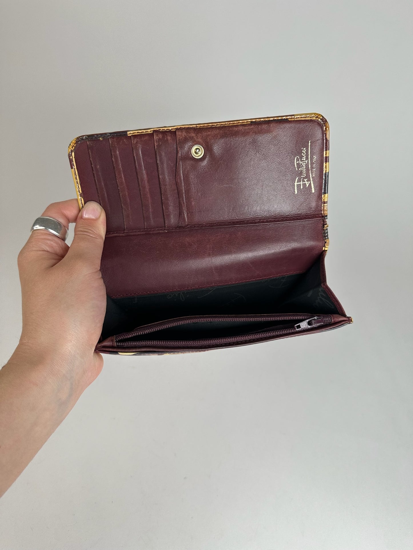 Vintage Emilio Pucci Leather Wallet