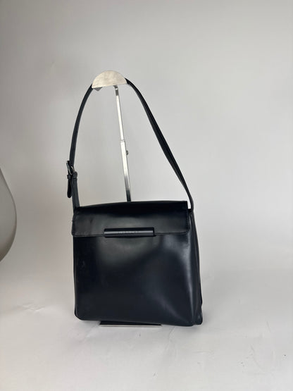 Vintage Givenchy Leather Handbag Black