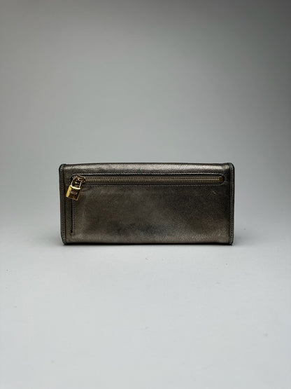 Vintage Loewe Madrid Leather wallet Silver