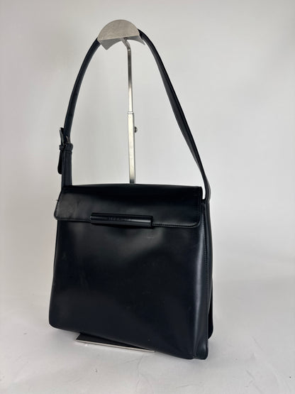 Vintage Givenchy Leather Handbag Black