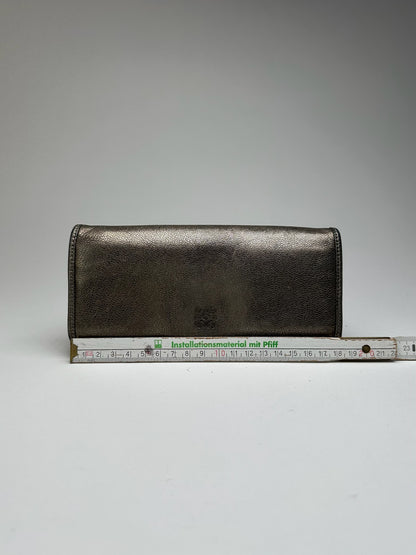 Vintage Loewe Madrid Leather wallet Silver