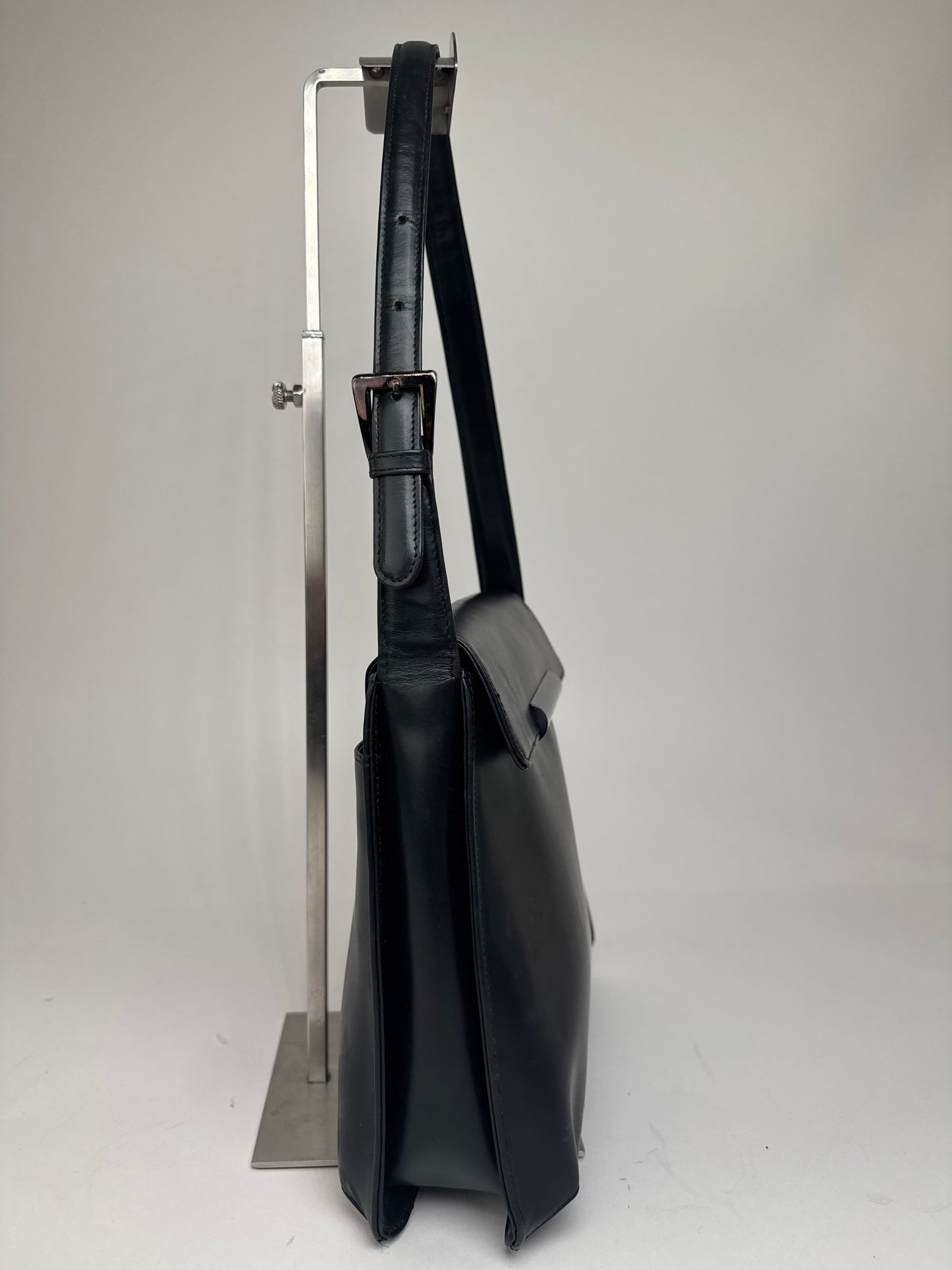 Vintage Givenchy Leather Handbag Black