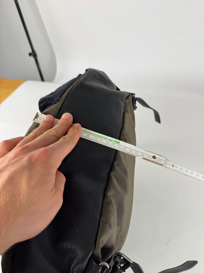 Vintage Balenciaga City Bag Backpack black kaki