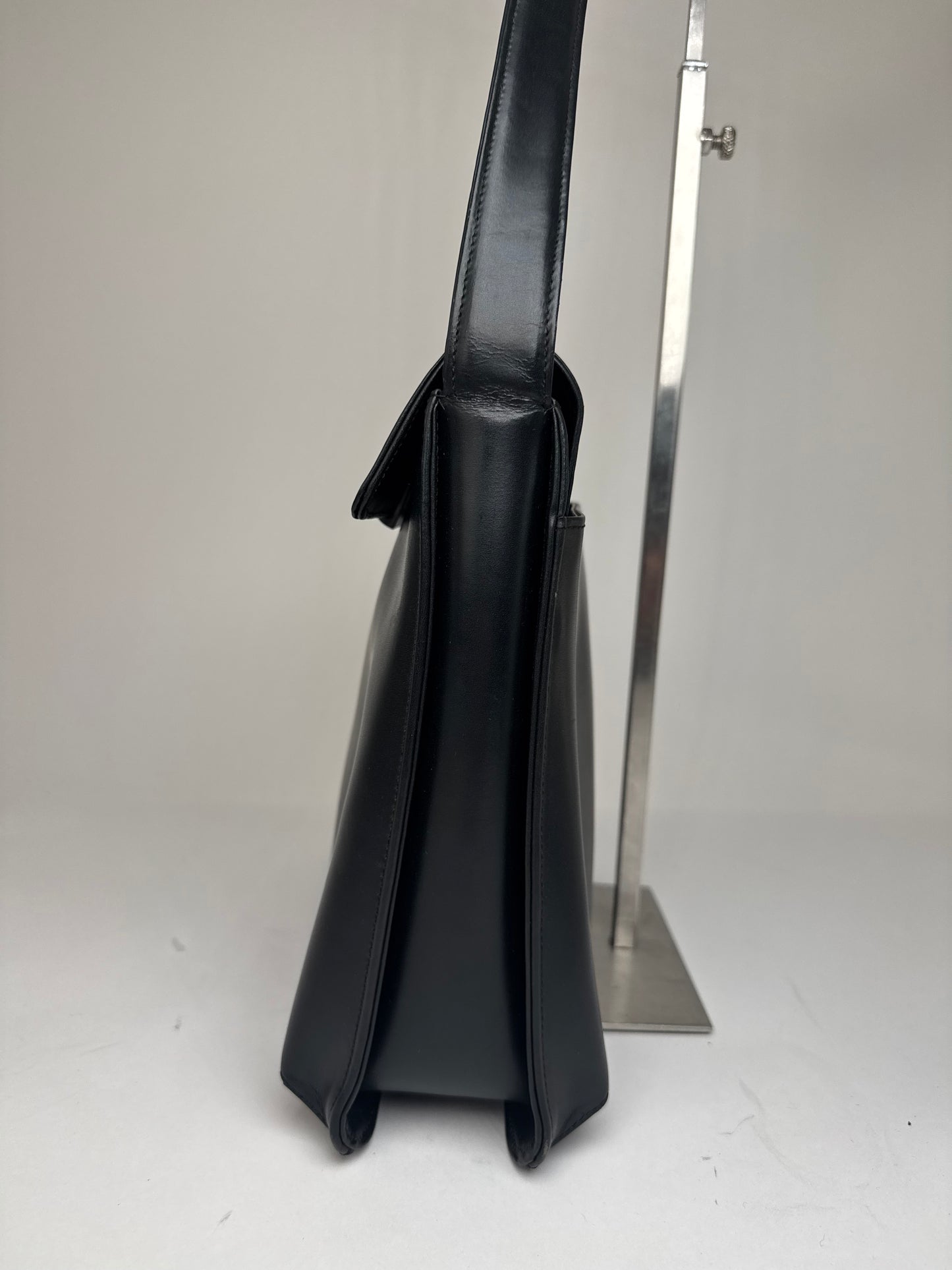 Vintage Givenchy Leather Handbag Black