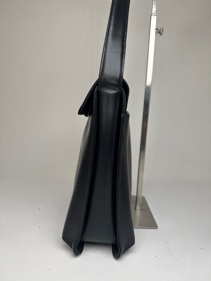 Vintage Givenchy Leather Handbag Black