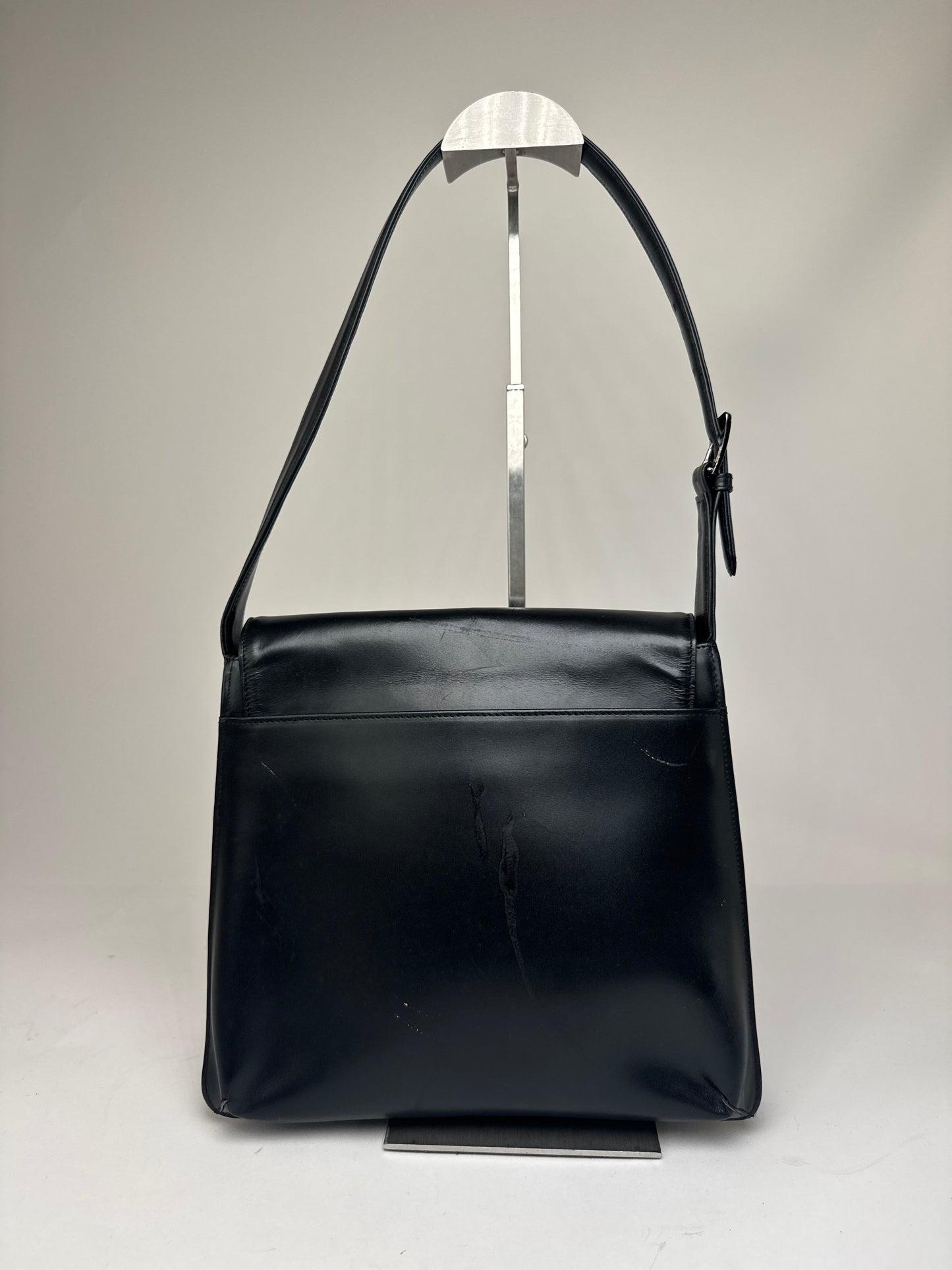 Vintage Givenchy Leather Handbag Black