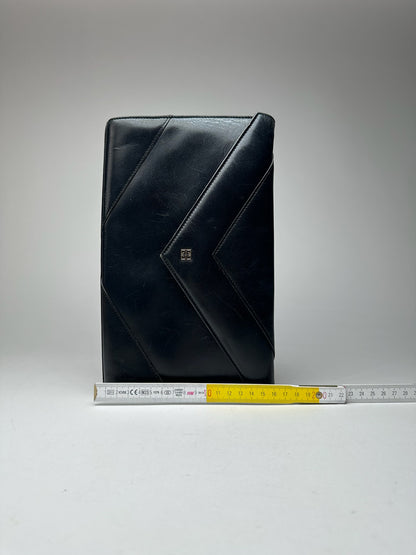 Vintage Givenchy 4G leather bag black