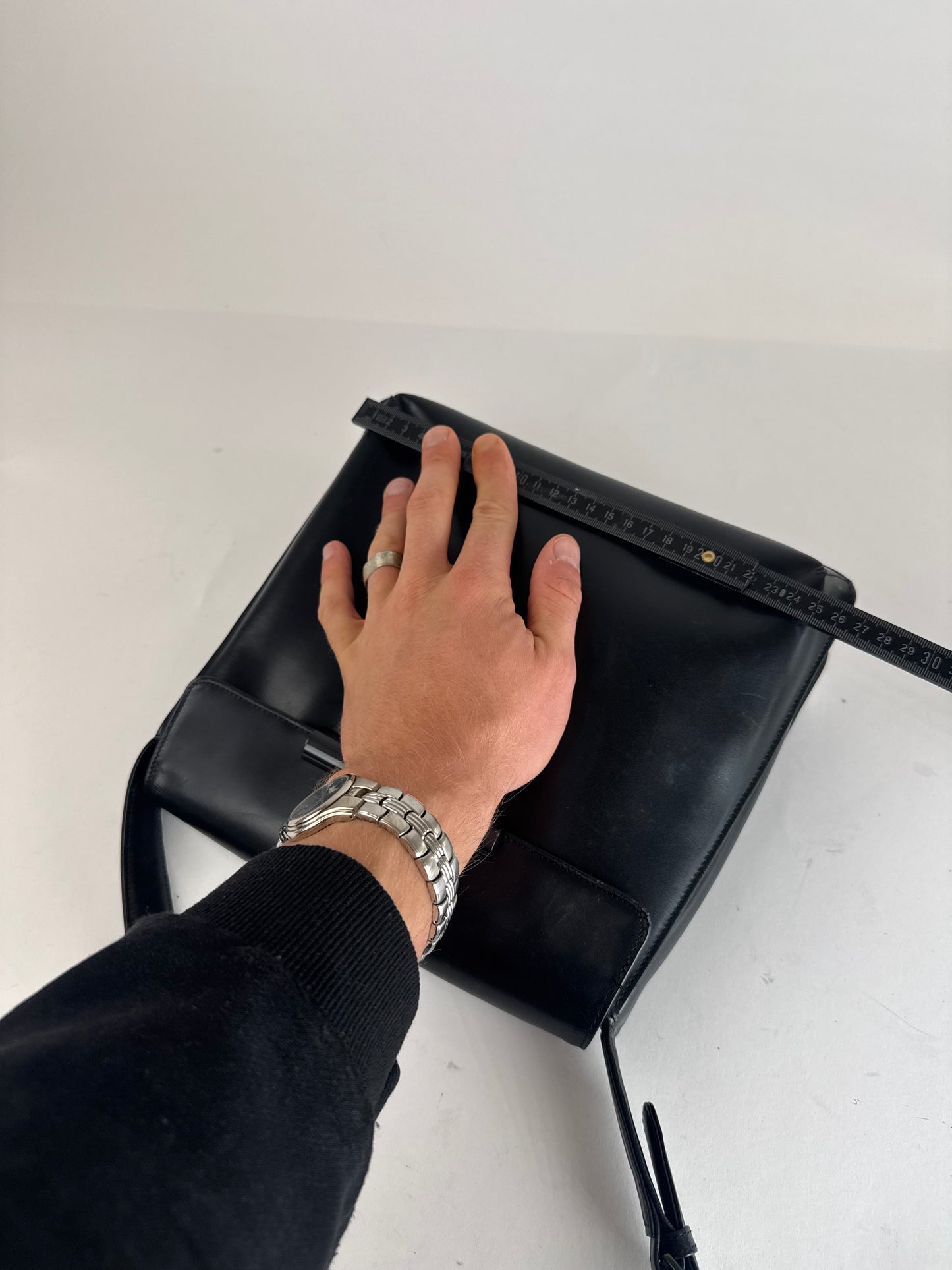 Vintage Givenchy Leather Handbag Black