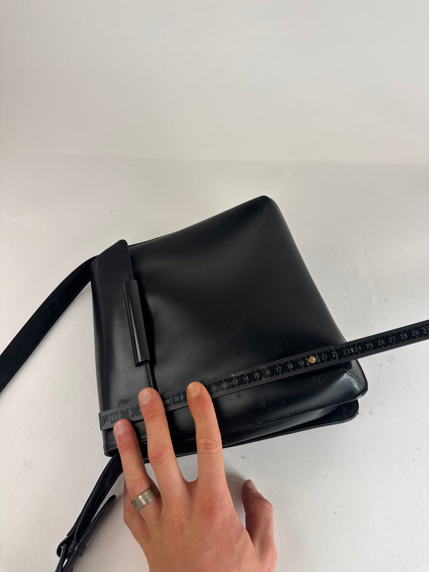 Vintage Givenchy Leather Handbag Black