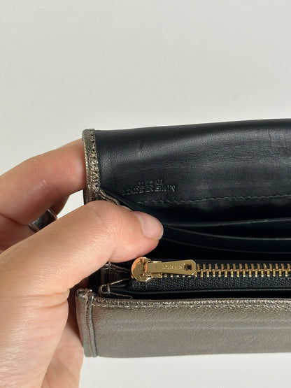 Vintage Loewe Madrid Leather wallet Silver