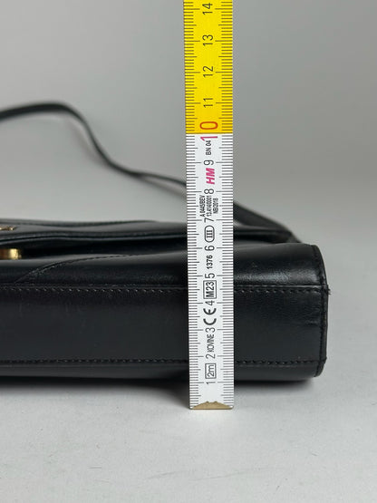 Vintage Givenchy 4G leather bag black