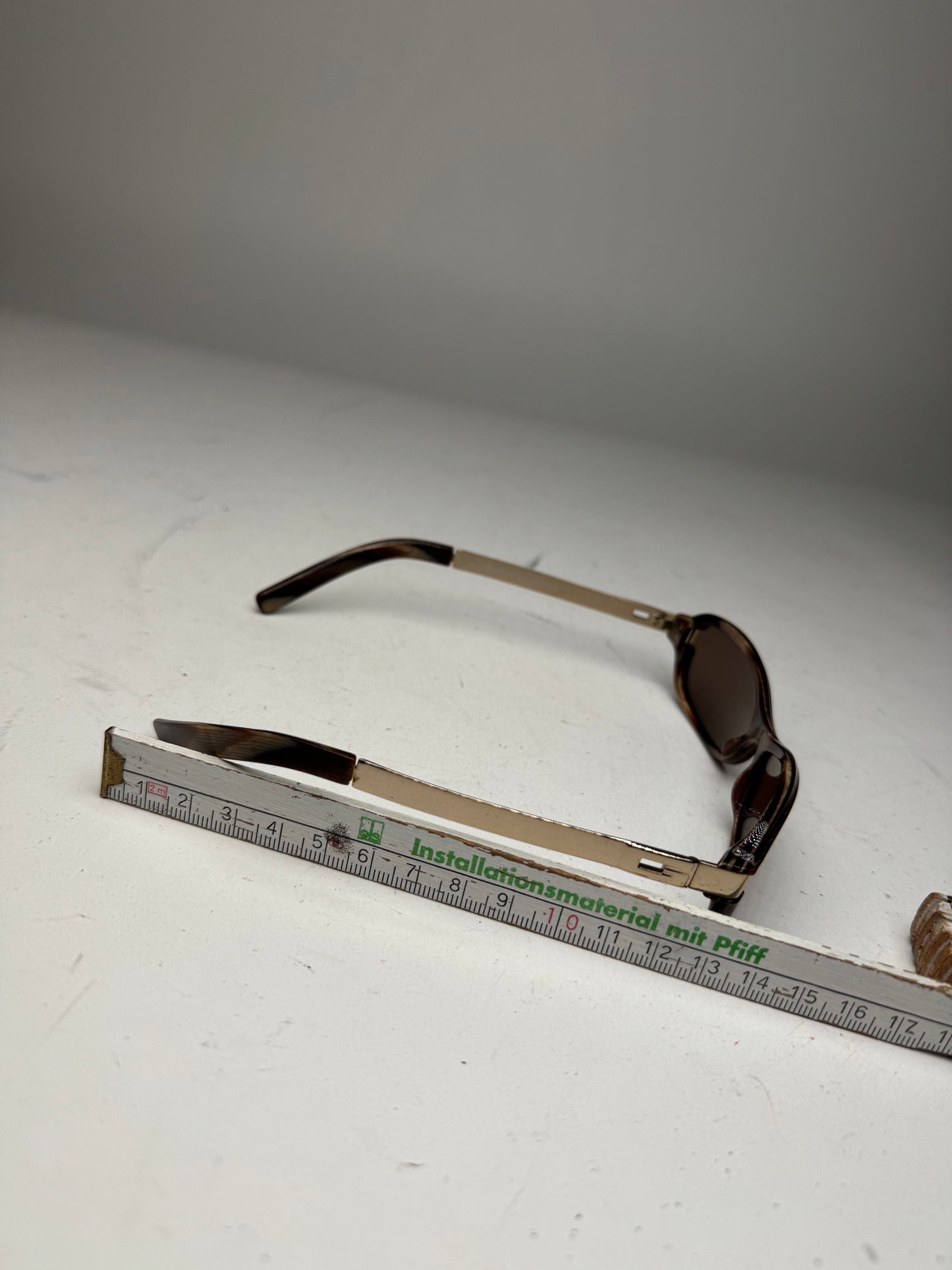 Vintage Gucci Retro Sunglasses Golden Brown