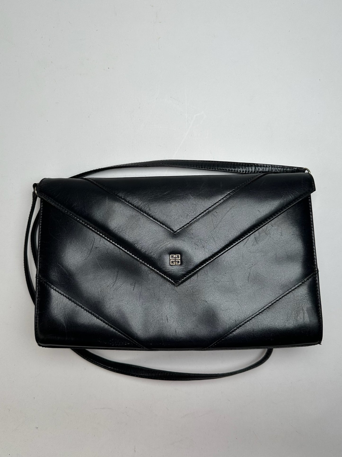 Vintage Givenchy 4G leather bag black