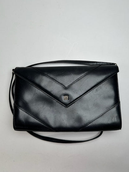 Vintage Givenchy 4G leather bag black