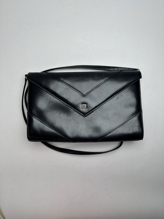 Vintage Givenchy 4G leather bag black