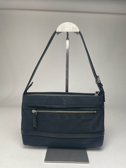 Vintage Courreges Leather Bag Black