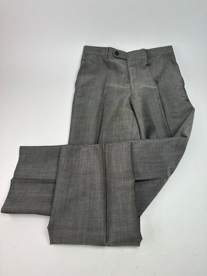 Vintage Dior Wool Pants Grey