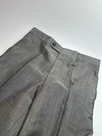 Vintage Dior Wool Pants Grey