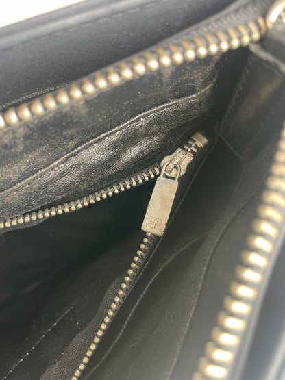 Vintage Courreges Leather Bag Black