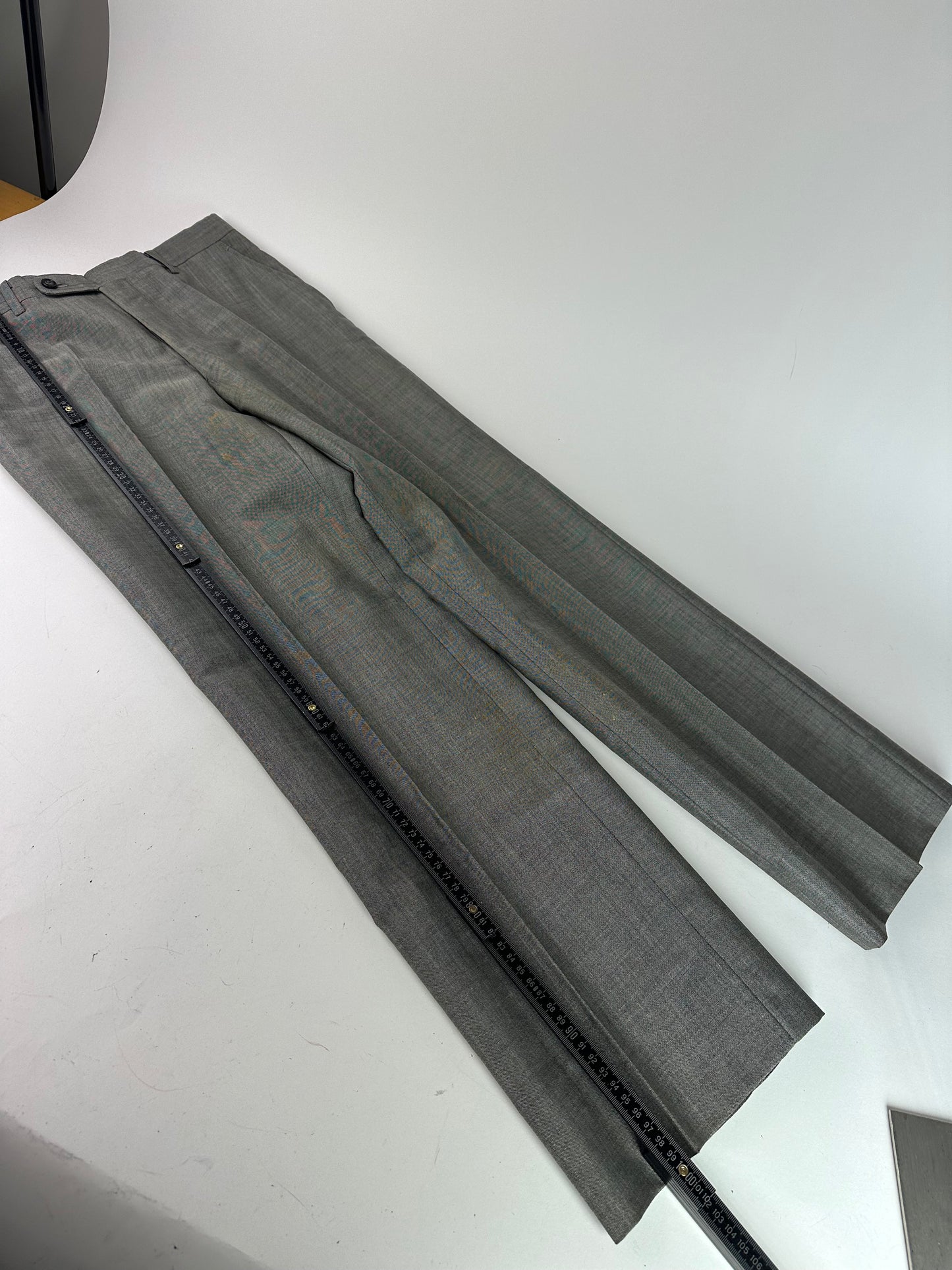 Vintage Dior Wool Pants Grey