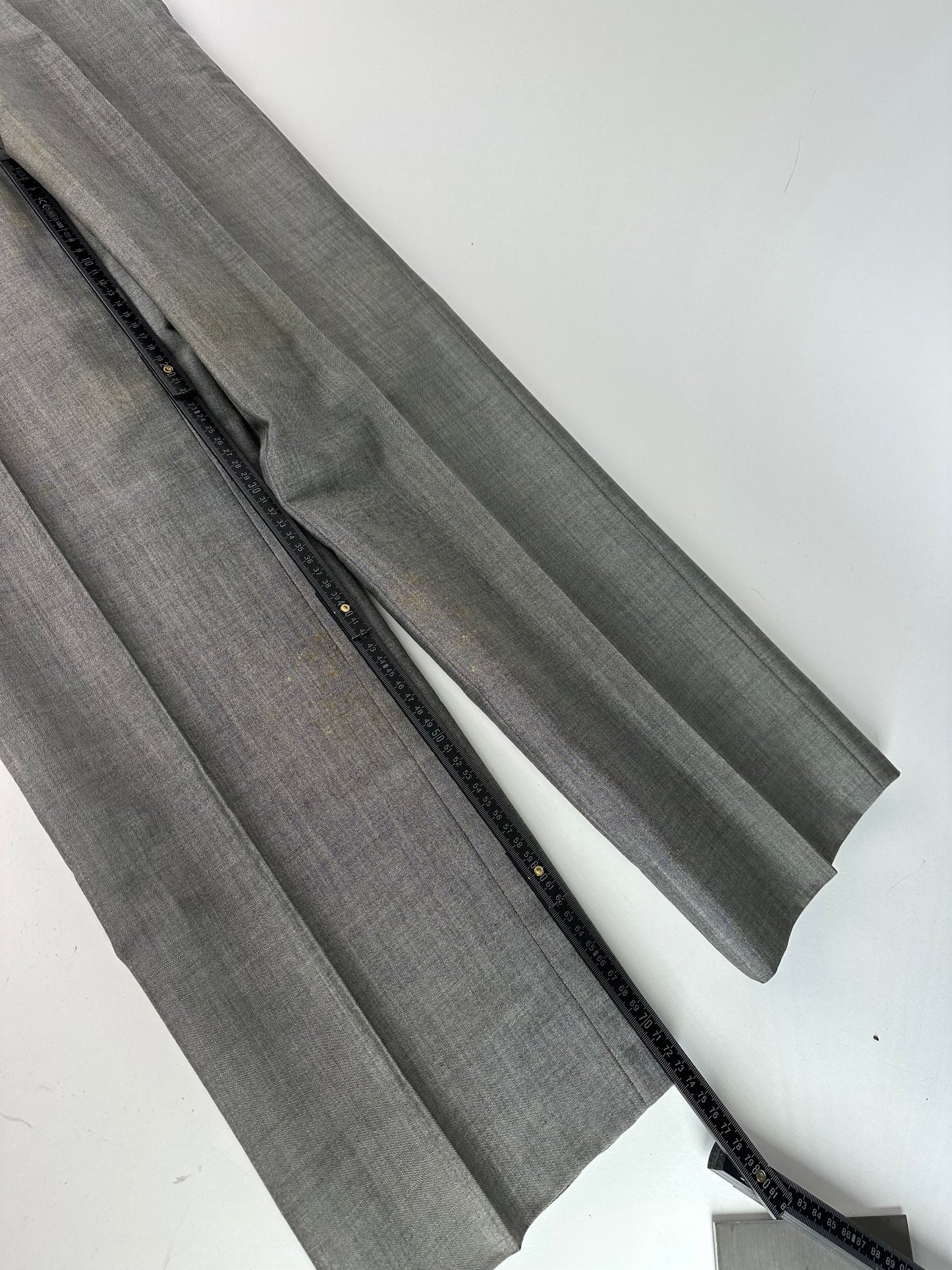 Vintage Dior Wool Pants Grey