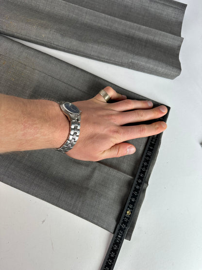 Vintage Dior Wool Pants Grey