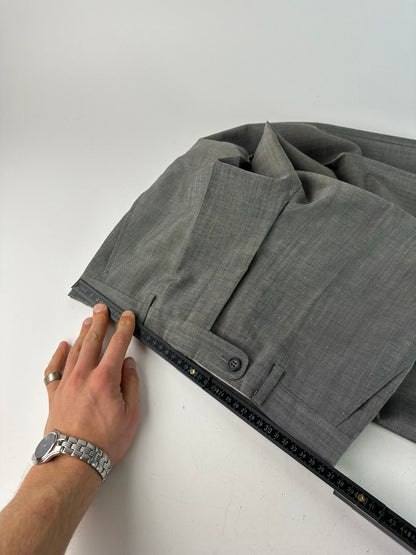 Vintage Dior Wool Pants Grey