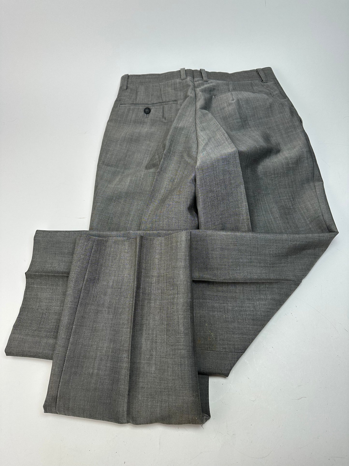 Vintage Dior Wool Pants Grey