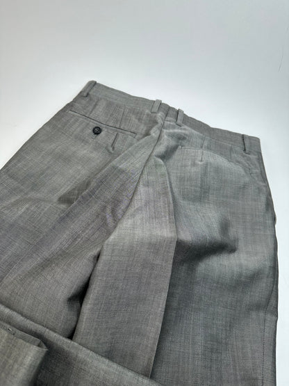 Vintage Dior Wool Pants Grey