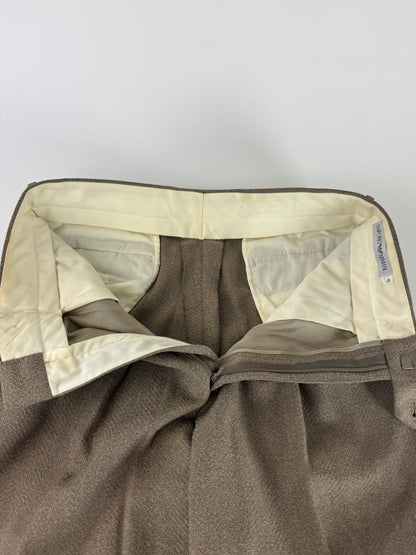 Vintage Armani Wool Suit Khaki 48/M