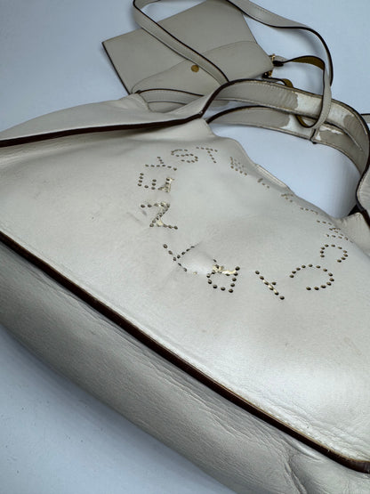 Vintage Stella Mc Cartney Vegan Leather 2Way Shopper beige