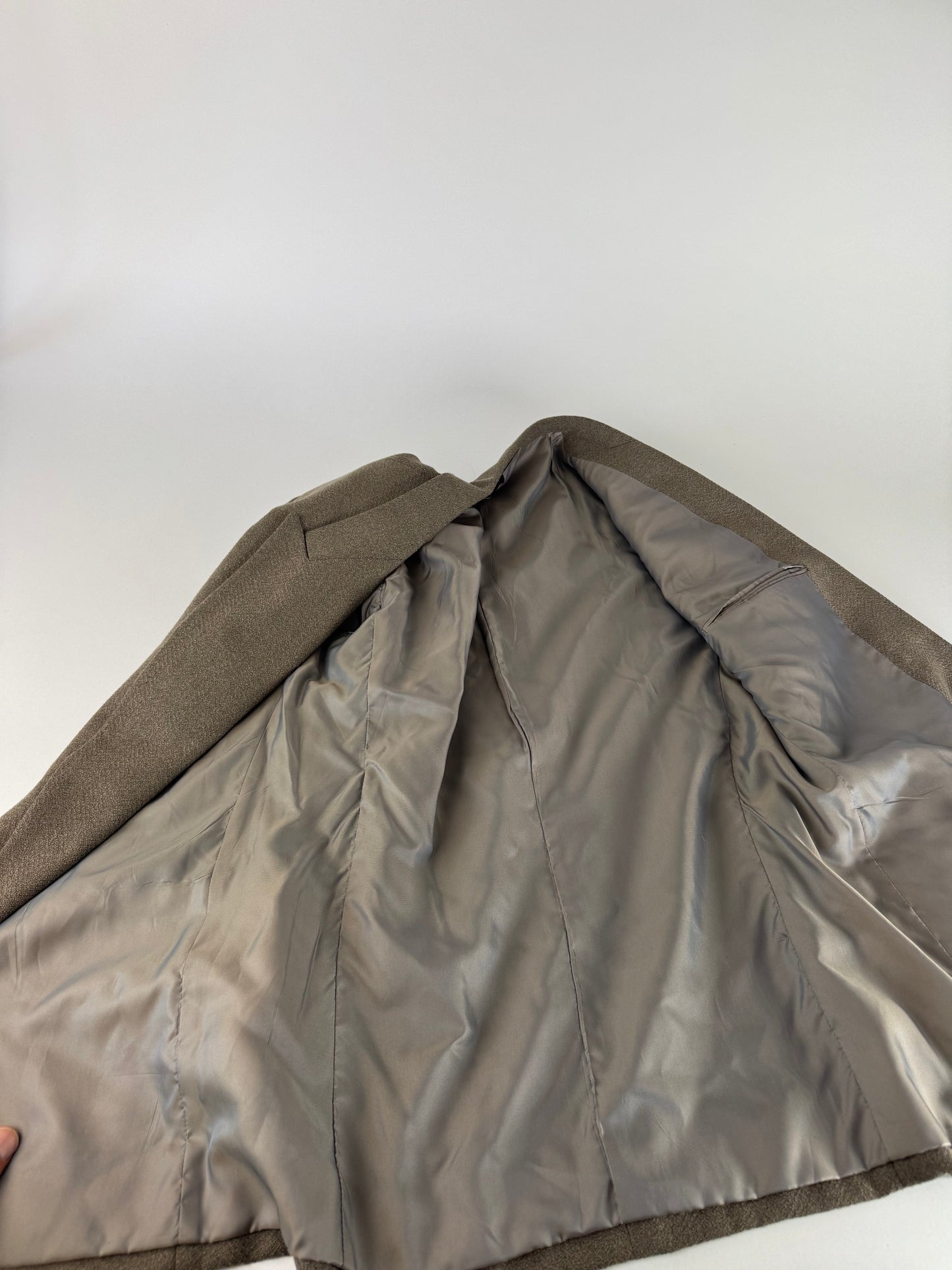 Vintage Armani Wool Suit Khaki 48/M