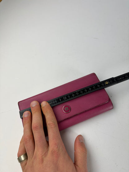 Vintage Loewe Madrid Leather Long Wallet Purple