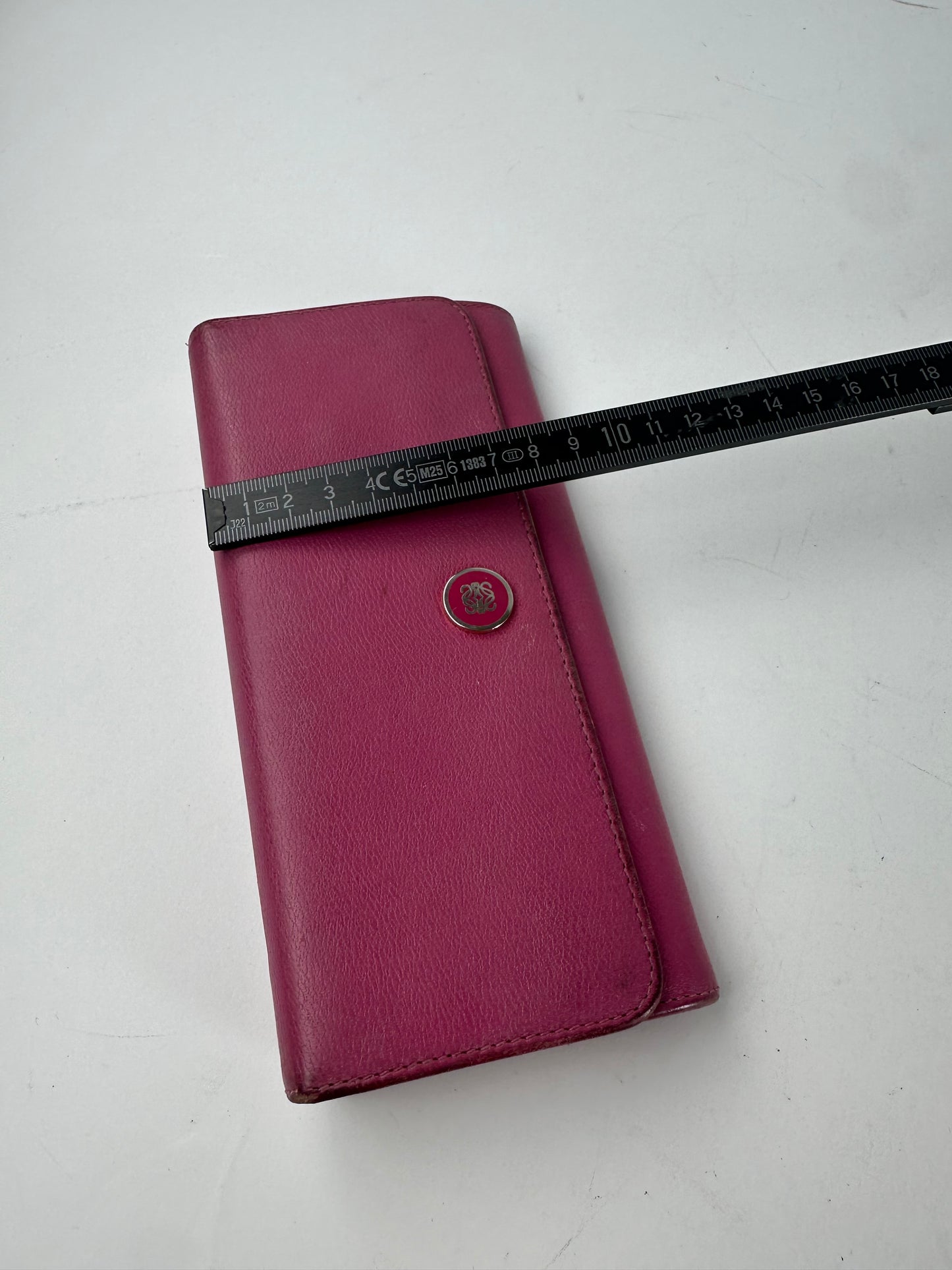 Vintage Loewe Madrid Leather Long Wallet Purple