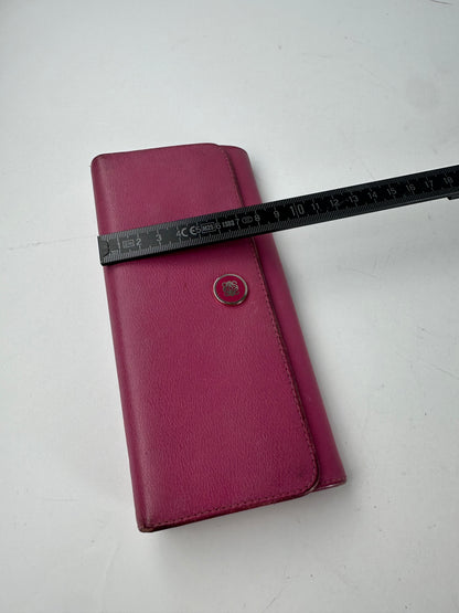 Vintage Loewe Madrid Leather Long Wallet Purple