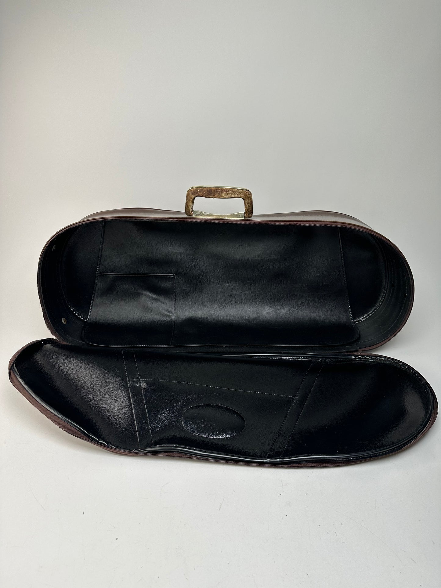 Vintage Burberry Nova Check Travel Bag Beige Brown Black