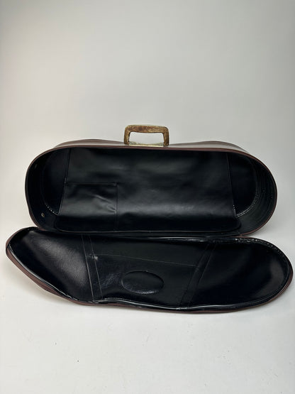 Vintage Burberry Nova Check Travel Bag Beige Brown Black