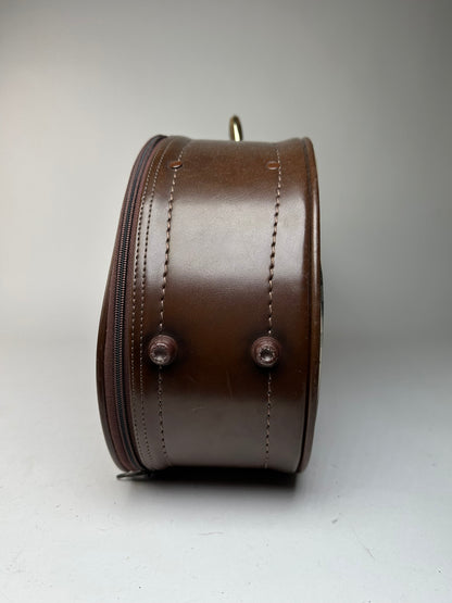 Vintage Burberry Nova Check Travel Bag Beige Brown Black