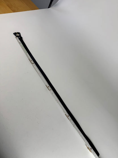 Vintage Iun Ashida Patent Leather Belt black