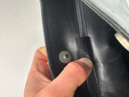 Vintage Gucci Leather Handbag Black