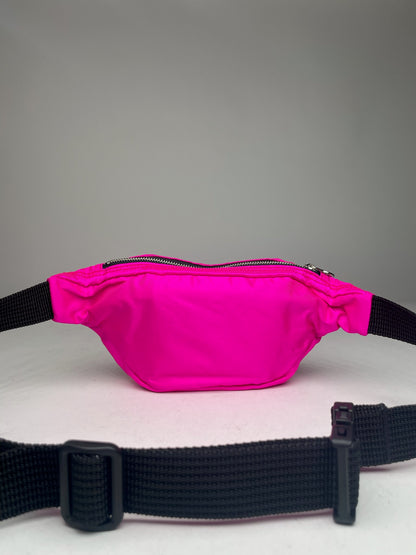 Vintage Courreges Paris Crossbody Bag / Bum Bag Pink