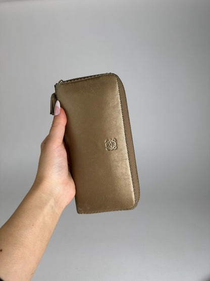 Vintage Loewe Madrid Leather Wallet gols