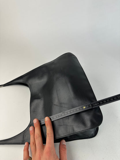Vintage Gucci Leather Handbag Black