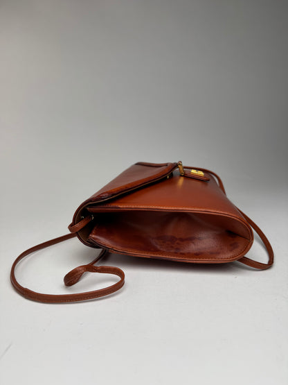 Sac vintage Givenchy 4G en cuir orange marron