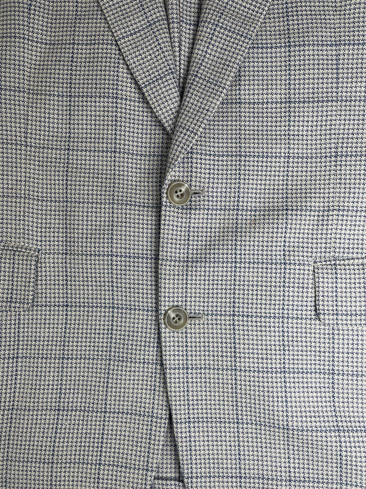 Vintage Dior Checked Trenchcoat / Blazer black grey