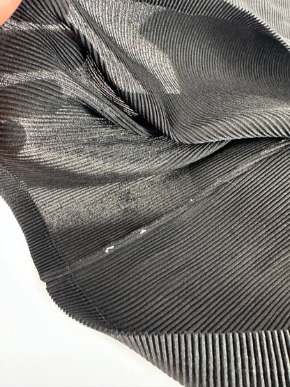 Vintage Issey Miyake Pleats Please Plissé Sleeveless High Neck Top Black M