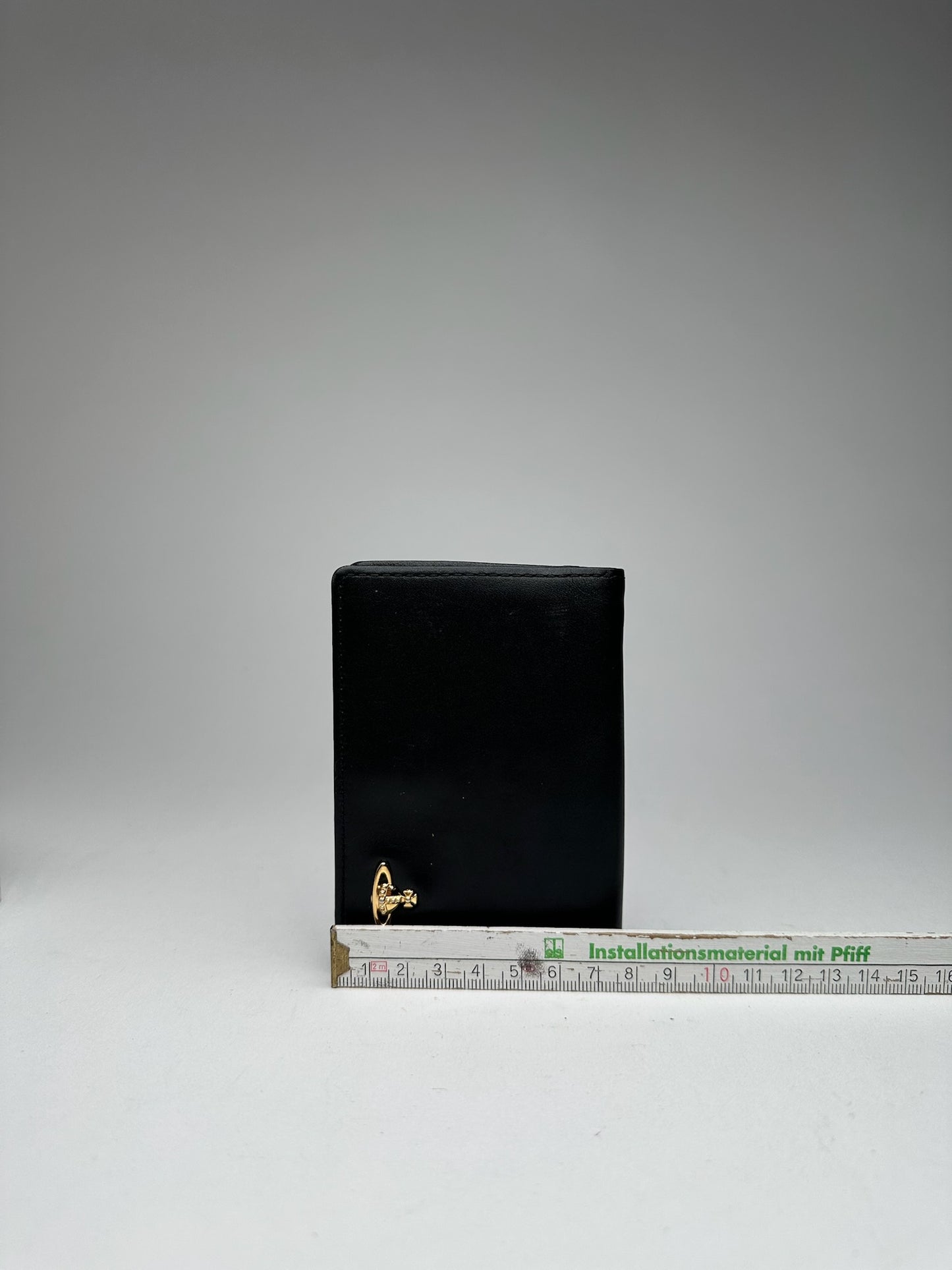 Vintage Vivienne Westwood Leather Card Holder Black