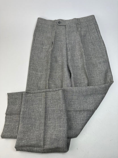 Vintage Dior Men’s Wool Pants Grey